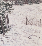 Charvet, olieverf, 22 x 20 cm, 1/2004, huile, Charvet