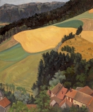 Grand Oriol, olieverf, 40 x 33 cm, 7/1995, huile, Grand Oriol