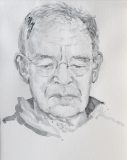 Tom, sumi inkt, 30 x 26 cm, 2019, encre sumi, Tom