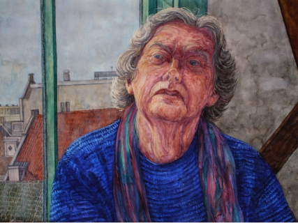 aquarel/pastel, 44 x 59 cm, 2004, aquarelle/ pastel