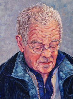 Tom, olieverf, 40x 30 cm, 11/2023, huile,  Tom